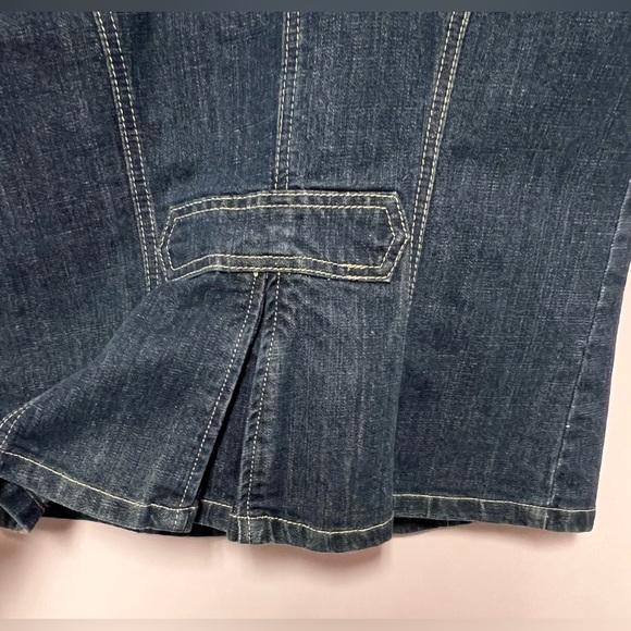 CHRISTOPHER & Banks DENIM Vest JEAN Women S Small - Picture 3 of 6